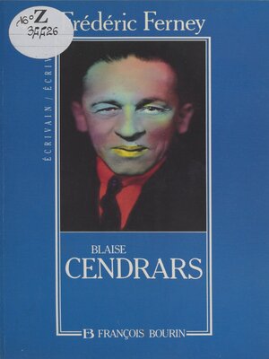 cover image of Blaise Cendrars